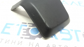 The 2nd row seat runner plug, right, BMW X1 F48 16-22, black, scratches, broken