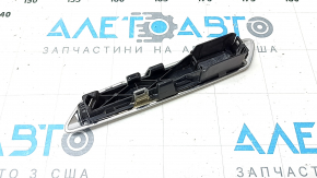 Front left wing molding BMW 5 F10 14-16 chrome