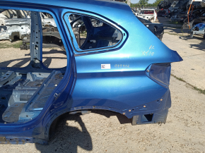 Quarter wing rear left BMW X1 F48 16-22 blue, on the body