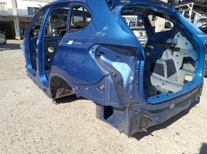 Quarter wing rear left BMW X1 F48 16-22 blue, on the body