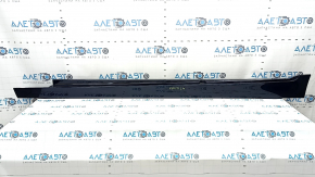 Left threshold BMW 5 F10 11-16 blue, scratches