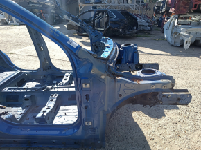 Front right quarter BMW X1 F48 16-22 blue, on the body