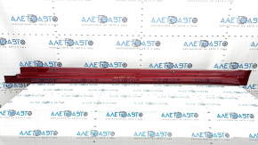 Left threshold Lexus ES 19-26 red, broken fastening