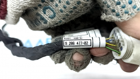 Wiring for the front bumper of a BMW 5 F10 11-16 for parking sensors, the connector mount is broken