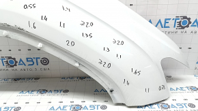 Front right wing VW Atlas 21-26 steel, white LC9A, after repair