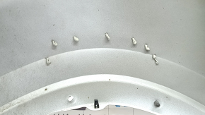 Front right wing VW Atlas 21-26 steel, white LC9A, after repair