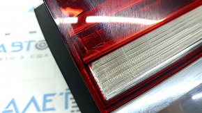 Left outer wing light VW Atlas 21-24 LED with chrome molding, scratches