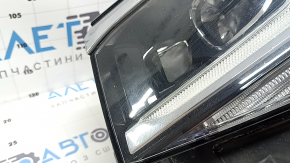 Front left headlight VW Atlas 21-23 LED, complete with chrome and unit, for polishing