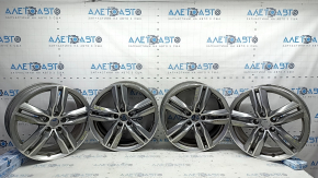 Set of wheels R18 x 7.5J ET51 4pcs BMW X1 F48 16-22 Style 570M, M-Sport, curb