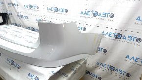 Bare rear bumper VW Atlas 21-26 white, worn, cracked, damaged mount