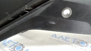 Front bumper lip VW Atlas 21-23, structure for parking sensors, worn, in paint