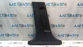 Lower left center pillar trim Kia Optima 16-20 black, broken mount