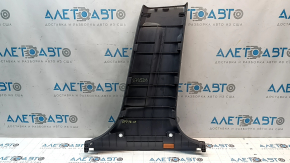 Lower left center pillar trim Kia Optima 16-20 black, broken mount