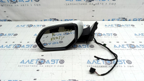 Left side mirror complete VW Atlas 21-23 6+2 pins, turn signal, heated, BSM, white