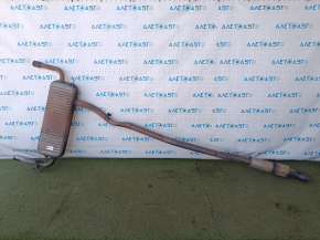 Exhaust line middle part BMW X1 F48 16-22 B46 AWD with catalytic converter and valve
