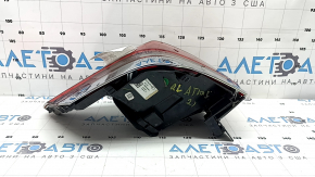 Left outer wing light VW Atlas 21-24 LED with chrome molding, worn