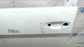 Bare front left door VW Atlas 22-26 white LC9A, in glue, dent