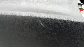 Torpedo front panel with AIRBAG BMW 5 F10 11-16 Nappa leather black and beige oyster, for projection, for cleaning