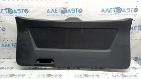 Lower trunk door trim for VW Atlas 18-26, black, with handle and plug, worn, in paint