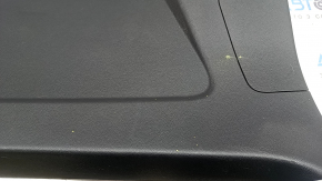 Lower trunk door trim for VW Atlas 18-26, black, with handle and plug, worn, in paint