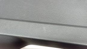 Lower trunk door trim for VW Atlas 18-26, black, with handle and plug, worn, in paint