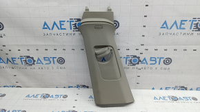Center pillar trim, upper belt, left, VW Atlas 18-26, gray, with plug, worn