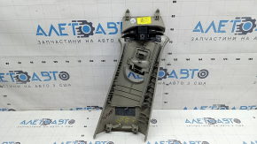 Center pillar trim, upper belt, left, VW Atlas 18-26, gray, with plug, worn