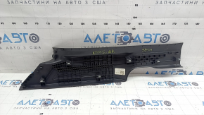 Rear right door sill trim VW Atlas 18-26 black, scratches, dry cleanable