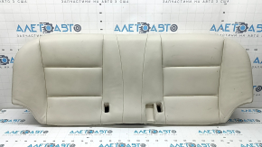 Rear seat cushion BMW 5 F10 14-16 Nappa leather Elfenbein Weiss, for cleaning, scratches