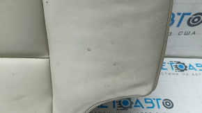 Rear seat cushion BMW 5 F10 14-16 Nappa leather Elfenbein Weiss, for cleaning, scratches