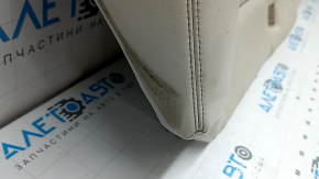 Rear seat cushion BMW 5 F10 14-16 Nappa leather Elfenbein Weiss, for cleaning, scratches