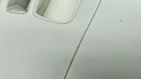 Rear seat cushion BMW 5 F10 14-16 Nappa leather Elfenbein Weiss, for cleaning, scratches