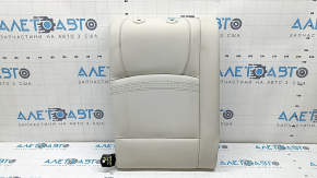 Right rear seat back BMW 5 F10 14-16 Nappa Elfenbein Weiss leather, dents, scratches, needs cleaning