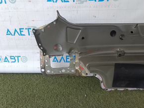 Rear panel Audi A5 F5 18-25 2 parts, drilled, black