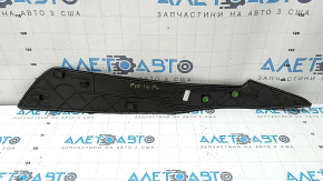 Center console trim, side lower left BMW 5 F10 11-16, black fabric