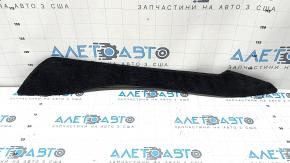 Center console trim, side lower right BMW 5 F10 11-16, black fabric