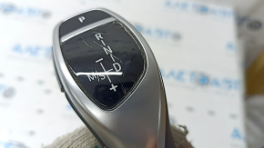 Gear shifter BMW 5 F10 11-16 M-pack, cracks in the glass