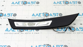 External rear left door sill trim BMW 5 F10 11-16 backlight, dents, scratches