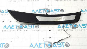 Outer rear right door sill trim BMW 5 F10 11-16 backlight, corrosion marks