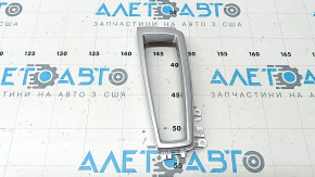 BMW 5 F10 11-16 shifter cover small, chrome