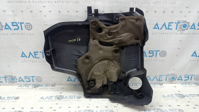 BMW 5 F10 12-16 2.0T engine cover melted