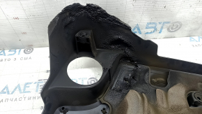 BMW 5 F10 12-16 2.0T engine cover melted