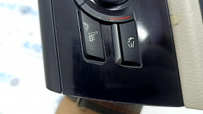 Climate control and radio control for BMW 5 F10 11-16 auto, with heated seats, with beige Oyster trim, air under the glass, trim is worn