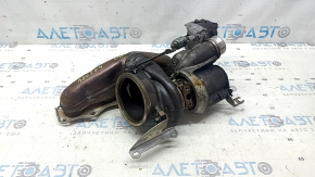 Turbine assembly with manifold BMW 5 F10 14-16 2.0T, 61k, melted