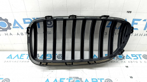 Radiator grill right BMW 5 F10 14-16 chrome, Base, butts