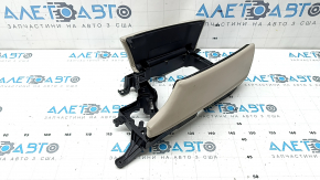 Armrest BMW 5 F10 11-16 Nappa leather Elfenbein Weiss, scratches, needs cleaning