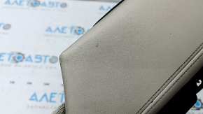 Armrest BMW 5 F10 11-16 Nappa leather Elfenbein Weiss, scratches, needs cleaning