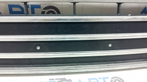 Front bumper upper grille Ford C-max MK2 17-18 usa rest chrome, non-factory holes, scratches on chrome