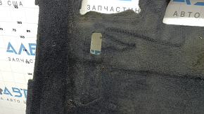 Rear floor covering BMW 5 F10 14-16 black, dry cleanable