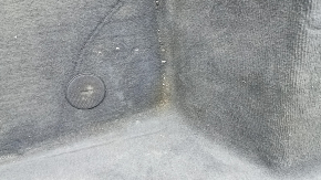 Rear floor covering BMW 5 F10 14-16 black, dry cleanable